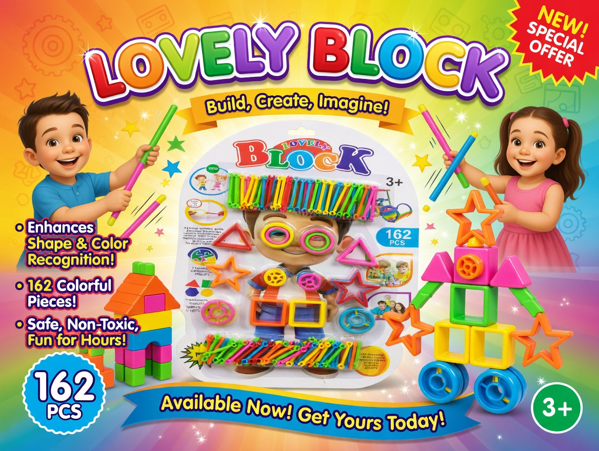 LOVELY BLOCK BULID CREATE IMAGINE