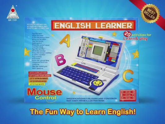 Kids Educational Laptop Toy with 20 Learning Activities – English Learning Computer for Toddlers (Ages 3–6) | Empiretots