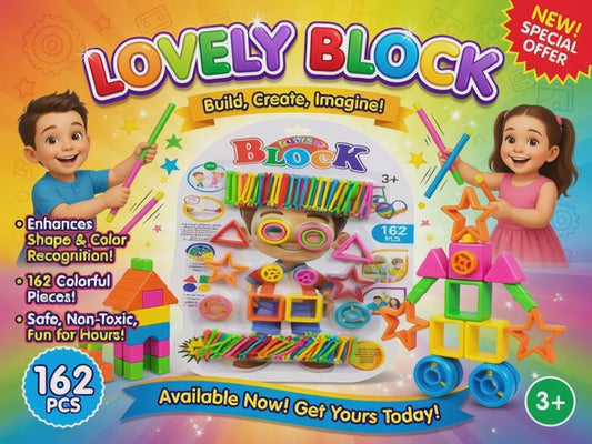 LOVELY BLOCK BULID CREATE IMAGINE